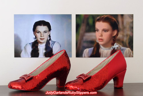 The ruby slippers is starting to take shape and looking very beautiful