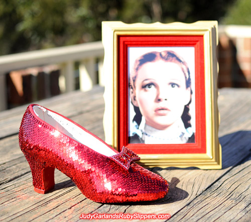 These things must be done delicately with Judy Garland's ruby slippers