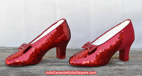 We're getting really close to finishing the ruby slippers