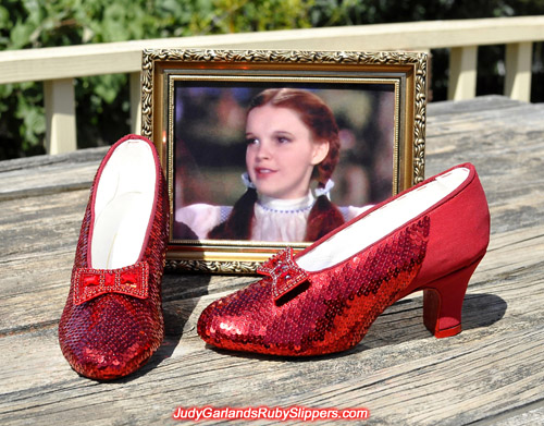 We're getting really close to finishing the ruby slippers