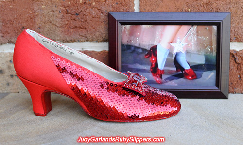 Work is underway with Judy Garland's ruby slippers