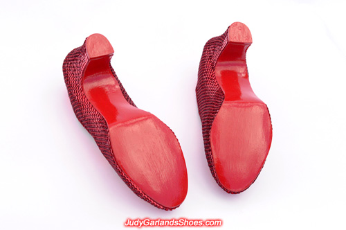 Absolutely stunning pair of ruby slippers