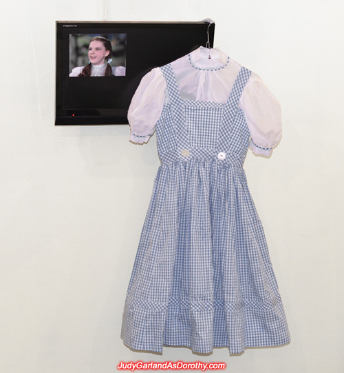 After Judy Garland as Dorothy's dress