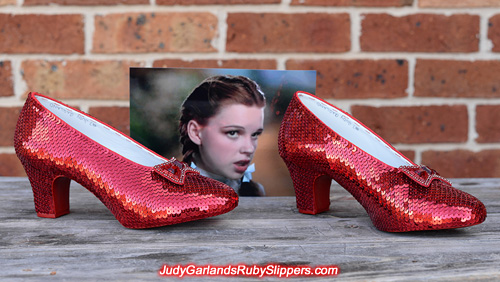 Another stunning pair of ruby slippers is finished