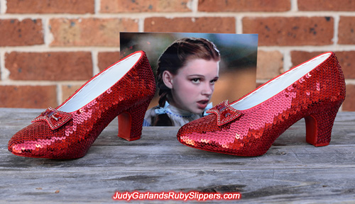 Another stunning pair of ruby slippers is finished