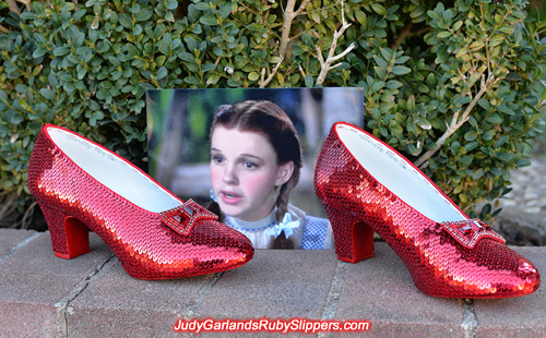 Another stunning pair of ruby slippers is finished