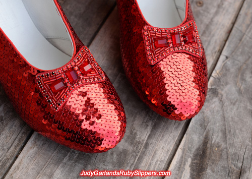 Another stunning pair of ruby slippers is finished