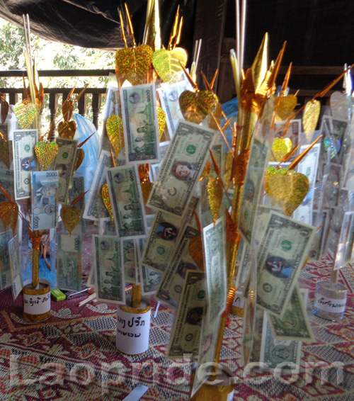 Buddhist ceremony in Champassak