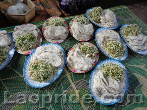 Buddhist ceremony in Champassak