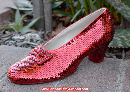 Final photos of this high quality pair of ruby slippers