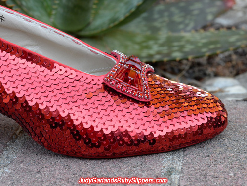 Final photos of this high quality pair of ruby slippers
