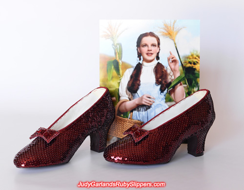 Gorgeous limited edition ruby slippers finishes in style