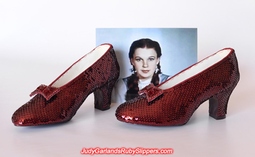 Gorgeous limited edition ruby slippers finishes in style