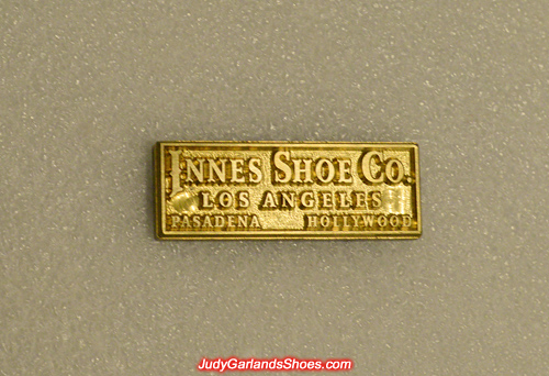 Innes Shoe Co. in Hollywood gold stamp block