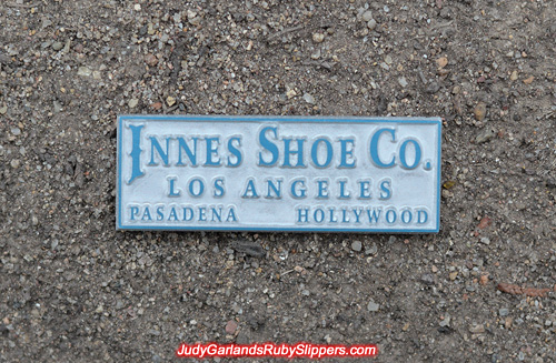 Innes Shoe Company metal embossing block