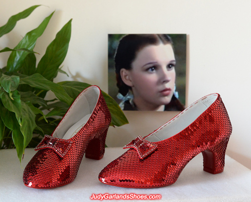 Judy Garland's ruby slippers crafted in November, 2017