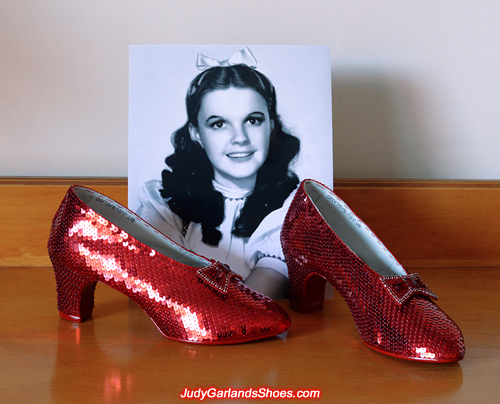 Judy Garland's ruby slippers crafted in November, 2017