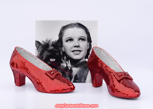 Judy Garland's ruby slippers crafted in October, 2017