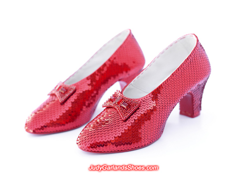 Judy Garland's ruby slippers crafted in October, 2017