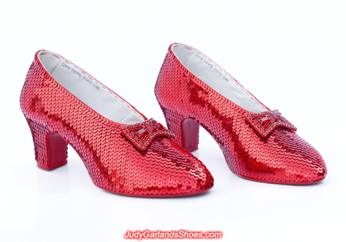 Judy Garland's ruby slippers crafted in October, 2017