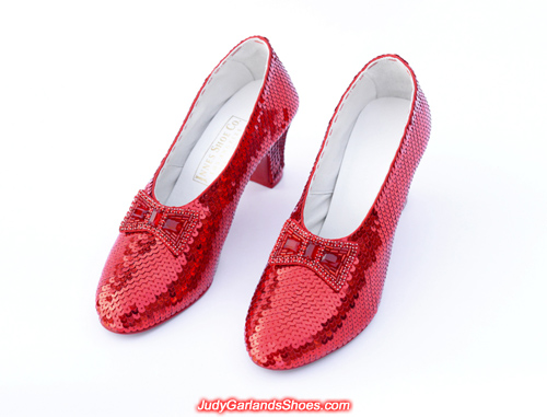 Judy Garland's ruby slippers crafted in October, 2017