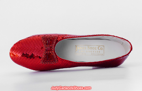 Judy Garland's ruby slippers crafted in October, 2017