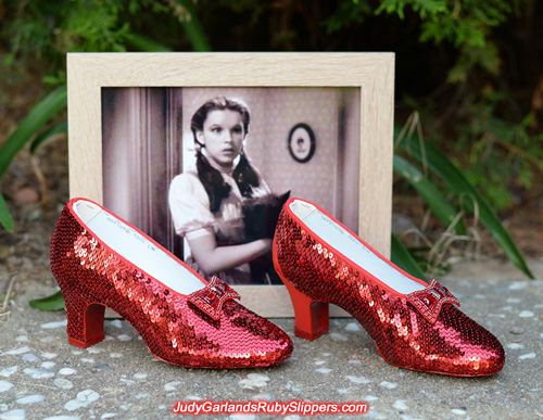 Judy Garland's ruby slippers is looking very impressive