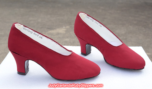 Judy Garland's size 5B base shoes