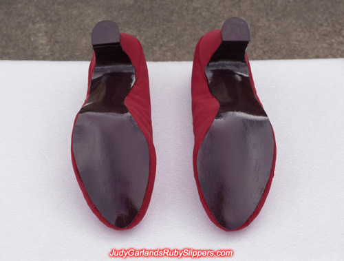 Judy Garland's size 5B base shoes