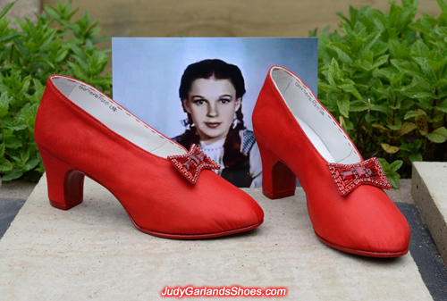 Judy Garland's size 5B base shoes made from scratch