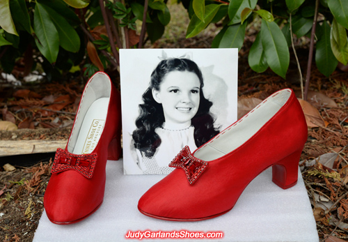 Judy Garland's size 5B base shoes made from scratch