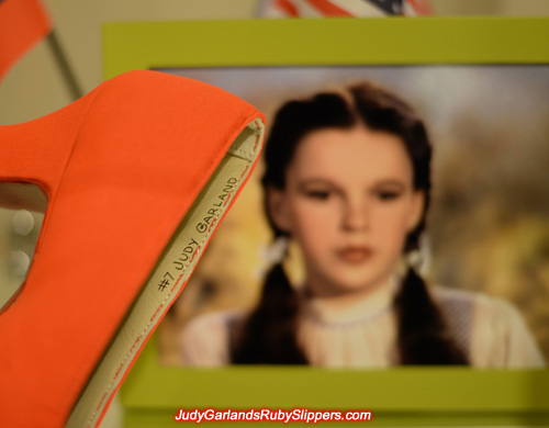 Judy Garland's size 5B custom-made shoes