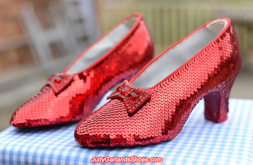 Judy Garland's size 5B ruby slippers