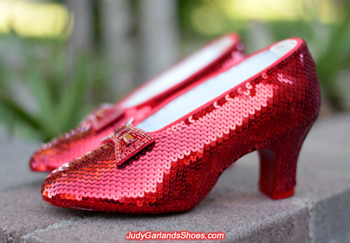 Judy Garland's size 5B ruby slippers