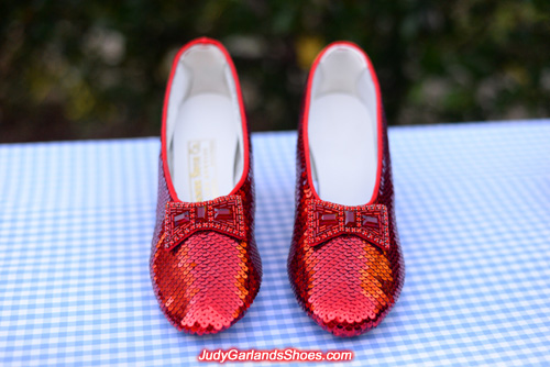 Judy Garland's size 5B ruby slippers