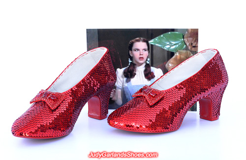 July 2017 project completed with Judy Garland's ruby slippers