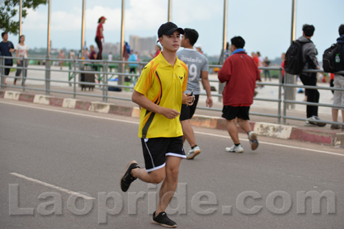 Mekong riverside in Vientiane, Laos