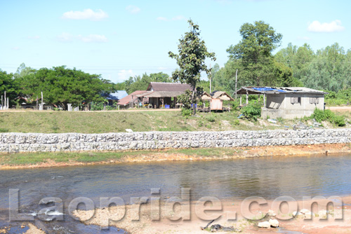 Nam Suang river near Vientiane