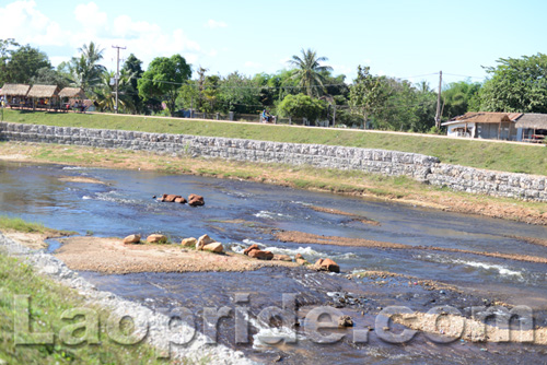 Nam Suang river near Vientiane