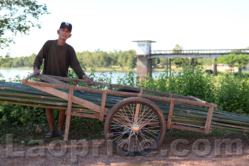 Nam Suang river near Vientiane