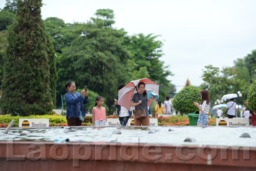 Patuxay Monument in Vientiane, Laos