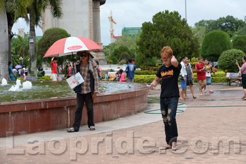 Patuxay Monument in Vientiane, Laos