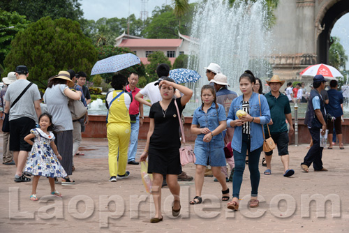 Patuxay Monument in Vientiane, Laos