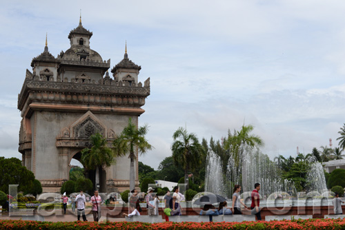 Patuxay Monument in Vientiane, Laos