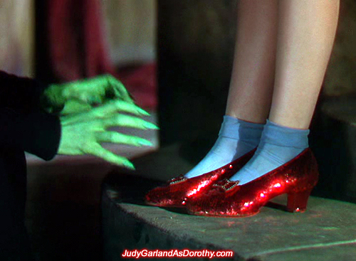 Ruby Slippers worn by Judy Garland as Dorothy