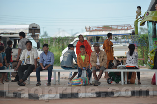 Southern Bus Station in Vientiane, Laos