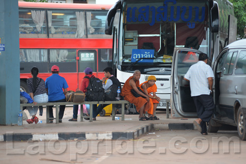 Southern Bus Station in Vientiane, Laos