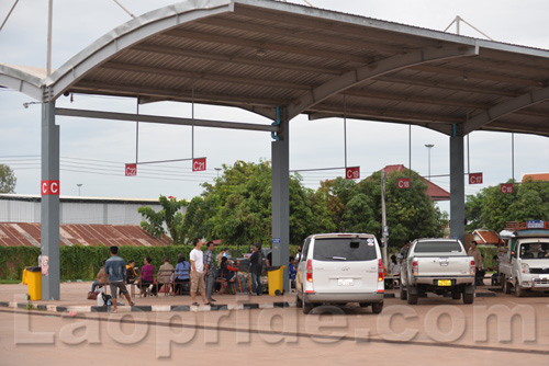 Southern Bus Station in Vientiane, Laos