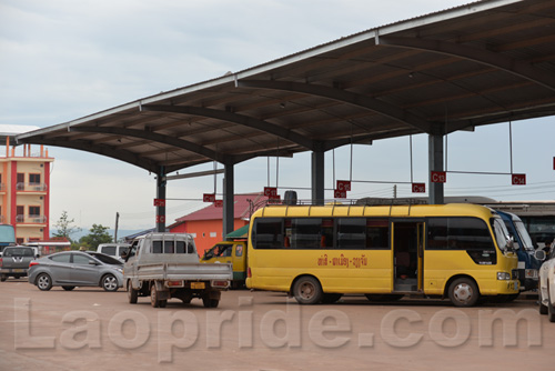 Southern Bus Station in Vientiane, Laos