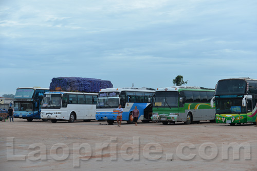 Southern Bus Station in Vientiane, Laos